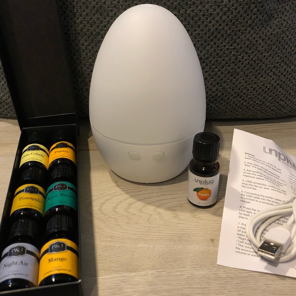 Unplug Oil Diffuser & Essential Oils